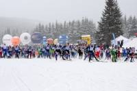 Bieg Piastów 2020: w opadach śniegu rywalizowano na 6 km i 30 km