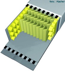 Rdzeń Air Core Carbonlite stosowany w nartach zawodniczych Fischer-a.