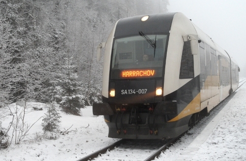 Pociągiem do Czech, na biegówkach do Polski