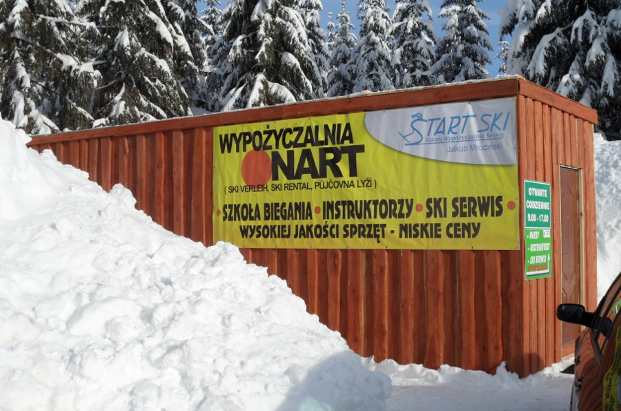 Wypożyczalnia, serwis i szkoła narciarstwa biegowego Start Ski w Jakuszycach