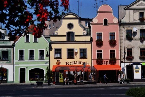 Żagań - centrum miasta