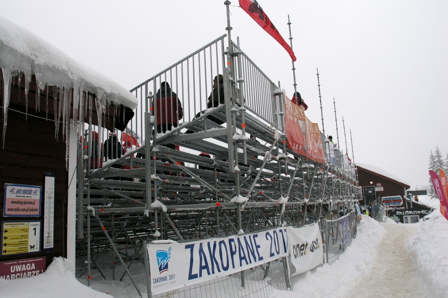 Wszystkie trybuny wybudowane na PŚ w Szklarskiej Porębie w 2012 to były konstrukcje tymczasowe