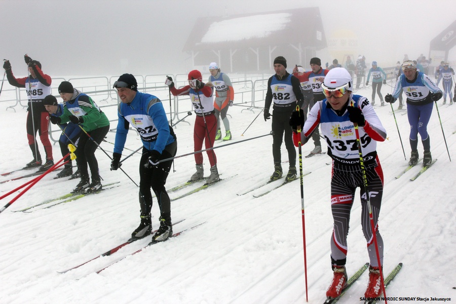 Agnieszka Cyl (nr 1375) to jedno z bardziej znanych nazwisk, które pojawiły się w tym sezonie na starcie cyklu Salomon Nordic Sunday