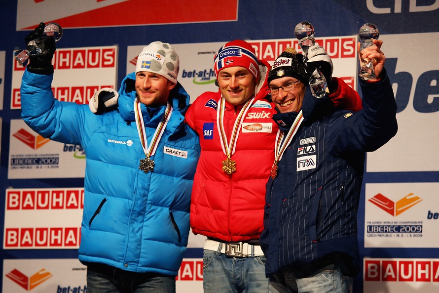 Northug przyzwyczaił się do obecności na podium