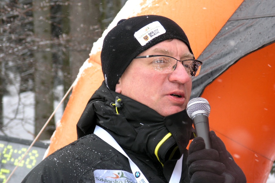 Jacek Jaśkowiak - przewodniczący Komitetu Organizacyjnego Pucharu Świata w Szklarskiej Porębie