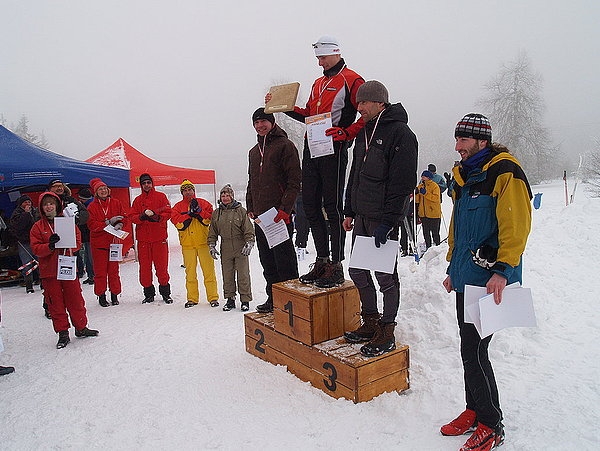 Radek Szwade na najwyższym stopniu podium