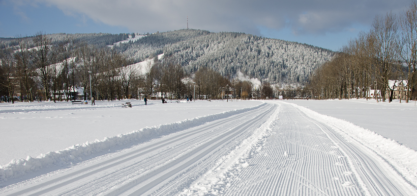 Zakopane – trasa biegowa na Górnej Równi Krupowej