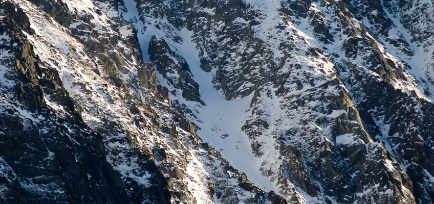 Hala Gąsienicowa z Brzezin na nartach backcountry