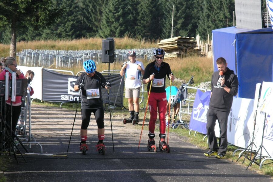 Podium dla kadry nabiegowkach.pl w Jakuszyckich Sprintach na rolkach terenowych