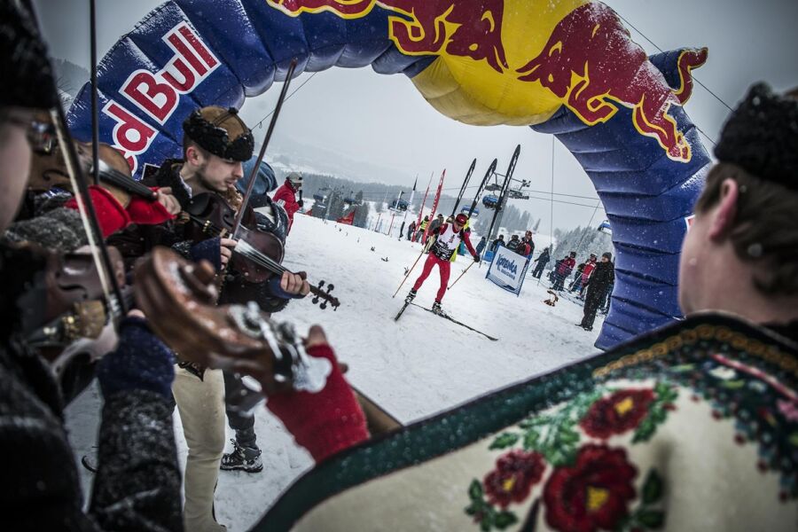 Jan Łacek i Dariusz Ślaga startowali w drugim Red Bull Bieg Zbójników