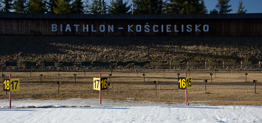 Kościelisko – trasa biegowa Ośrodka Biathlonowego w Kirach