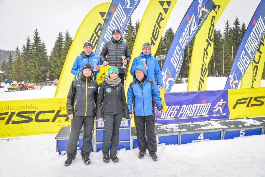 Całe podium M40 w Fischer Cup 9 km dla teamu nabiegowkach.pl