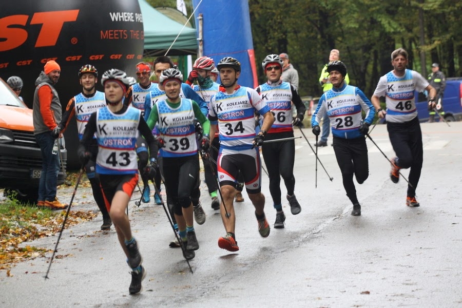 Marcelina Wojtyła i Wojciech Wojtyła wygrywają Beskidzki Triatlon Górski w Ustroniu