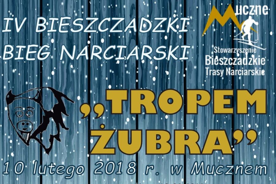 IV Bieszczadzki Bieg Narciarski „Tropem Żubra” już 10 lutego w Mucznem