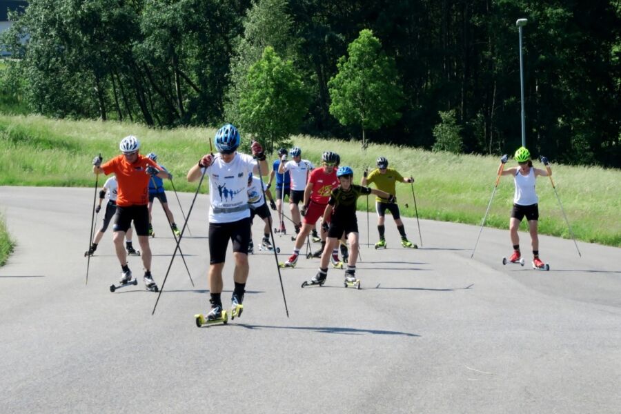 Trenowali tam Smutná, Koukalová i Řezáč, trenował też team nabiegowkach.pl