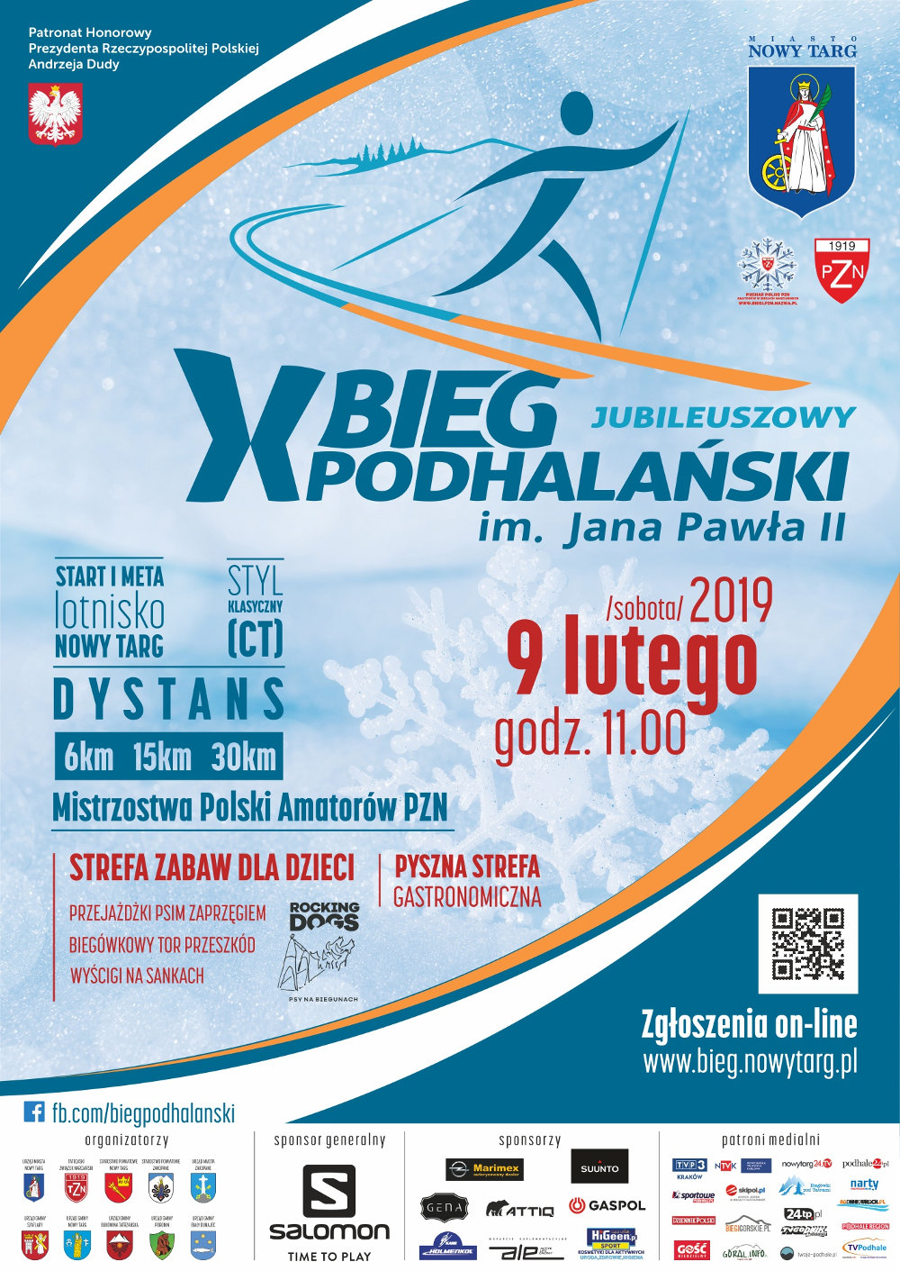 plakat Bieg Podhalanski 2019