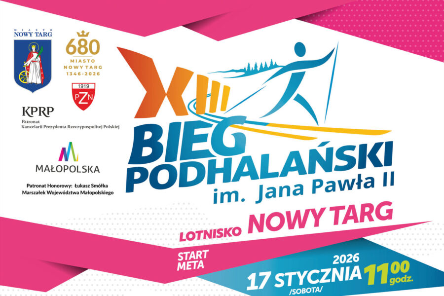 XIII Bieg Podhalański w Nowym Targu startuje 17 stycznia 2026 roku
